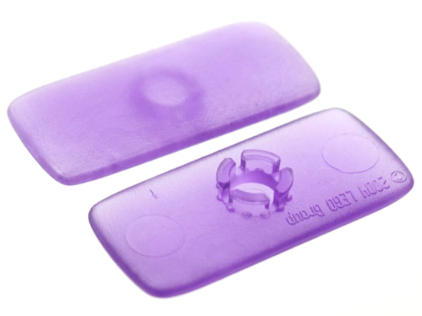 LEGO part Clikits, Icon Rectangle 3L with Pin 51035
