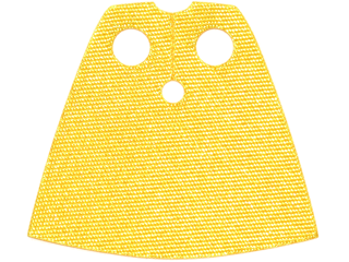 Minifigure Cape Cloth, Short, Shiny Satin Fabric