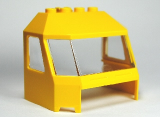 Windscreen 4 x 6 x 4 Cab with Hinge and 1 x 4 Bottom Cutout with Trans-Clear Glass (45406 / 46103)