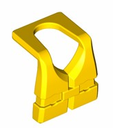 Minifigure Life Jacket, Center Buckle