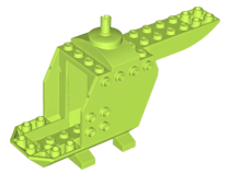 Helicopter Body with Top Pin