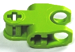 Technic, Axle Connector 2 x 3 with Ball Joint Socket - Closed Sides, Angled Forks with Open Axle Holes