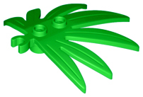 Plant Bladeren 6 x 5 Zwaardblad met Open O Clip Dik