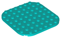 Plate, Round 8 x 8 with Rounded Corners
