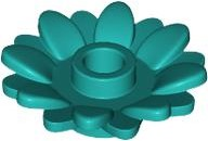 LEGO onderdeel Plant Flower 2 x 2 Round with 16 Petals (Sunflower) with Open Stud 6901