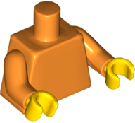 Torso Plain / Orange Arms / Yellow Hands
