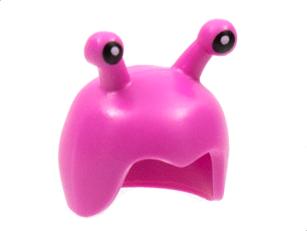 Minifigure, Headgear Cap, Insect with Black Eyes on Antennae Pattern