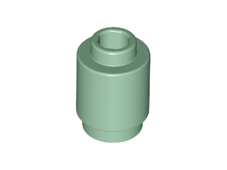 Brick, Round  1 x 1