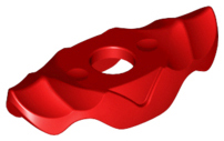 Minifigur Rüstung Schulterschützer mit Rippen