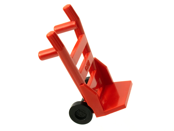 Minifigure, Utensil Hand Truck (2495 / 2496)