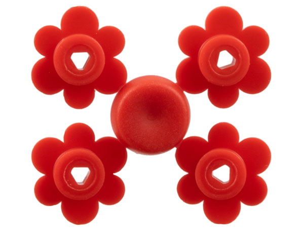 Plant Flower Small, 4 on Sprue
