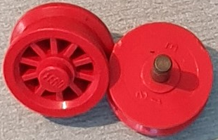 Wheel Spoked 2 x 2 with Stud
