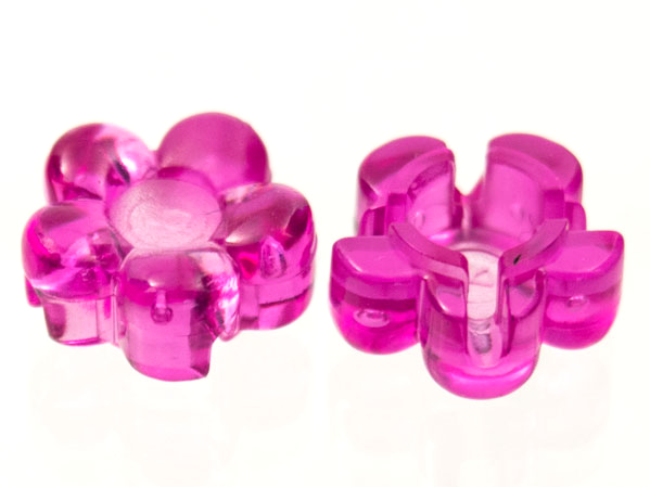 LEGO onderdeel Clikits, Icon Flower 5 Petals 2 x 2 Small with Hole 46280