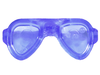 Accesorios Friends Gafas de Sol con Pequeña Espiga