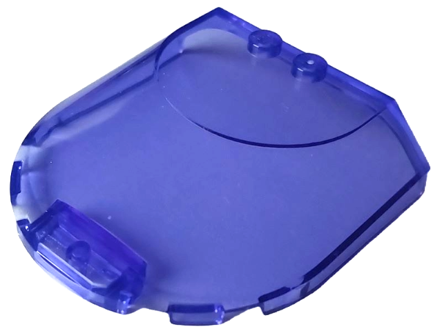 Windscreen 6 x 6 x 1 1/3 Curved