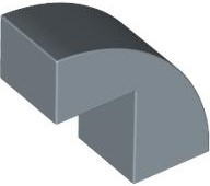 LEGO part Slope, Curved 2 x 1 x 1 2/3 5907