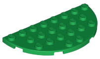Platta, Semicircolare 4 x 8