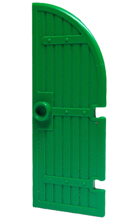 Door 1 x 3 x 6 Curved Top