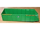 Vehicle, Tipper Bed 24 x 7 with 'L.C.B.' and Black and Yellow Danger Stripes Pattern on Both Sides (6 Stickers) - Set 7998