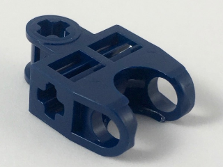 Technic, Axle Connector 2 x 3 with Ball Joint Socket - Open Sides, Angled Forks with Closed Axle Holes