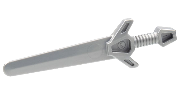 Minifigure, Weapon Sword, Greatsword Angular