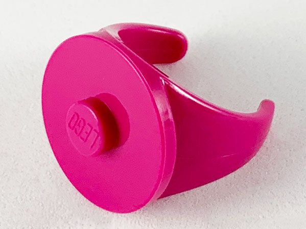 Ring with Stud - 14mm Inside Diameter