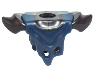 Minifiguur Pantserschoudervullingen met Donkerblauwe Gescheurde Gewaden Patroon