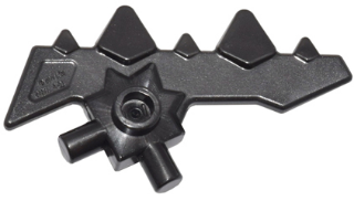 Minifigurine, Arme Lame avec Barres et 5 Pointes