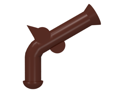 Minifigure, Weapon Gun, Flintlock Pistol