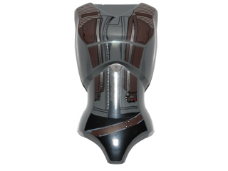 Large Figure Torso Female with SW Dark Brown Vest Pattern (Jyn Erso)