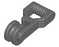 Minifigure, Utensil Zipline Handle