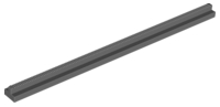 Train, Track Plain Rail Straight (no slots, no notches on end)