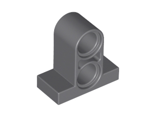 Technic, Pin Connector Plate 1 x 2 x 1 2/3 with 2 Holes (Double on Top)