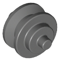 Wheel Center Small with Stub Axles (Pulley Wheel)