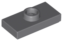 Plate, Modified 1 x 2 with 1 Stud with Groove (Jumper)