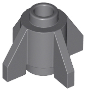 Brick, Round 1 x 1 with Fins