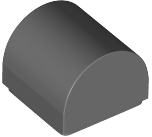 Slope, Curved 1 x 1 x 2/3 Double