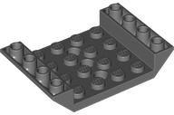 Slope, Inverted 45 6 x 4 Double with 4 x 4 Cutout and 3 Holes