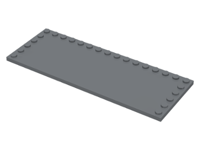 Tile, Modified 6 x 16 with Studs on Edges