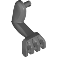 Dinosaur Leg Small (Front) with Pin, Elbow Spikes, and Bar Handles - Right