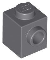 Brick, Modified 1 x 1 with Stud on Side