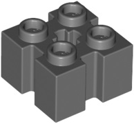 Brick, Modified 2 x 2 with Channels and Axle Hole