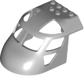 Aircraft Fuselage Forward Top Curved 6 x 8 x 4
