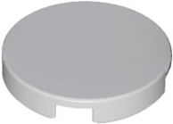 Tile, Round 2 x 2 with Bottom Stud Holder