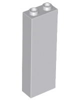 Steen 1 x 2 x 5 - Geblokkeerd Open Studs of Hol Studs