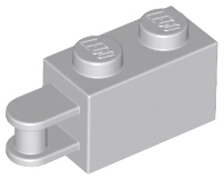 LEGO part Mattone, Modificato 1 x 2 con Maniglia a Barra su Estremità - Barra Incassata dal Bordo 26597