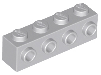 Brick, Modified 1 x 4 with Studs on Side