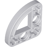 Technic, Liftarm, Modified L-Shape Quarter Ellipse Thin 3 x 3