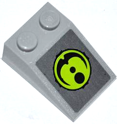 Slope 33 3 x 2 with Alien Insignia Pattern (Sticker) - Set 7052