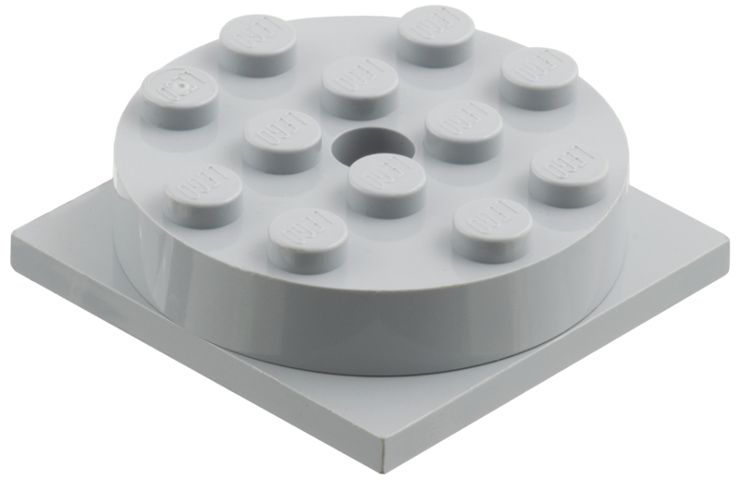 Turntable 4 x 4 Square Base with (Same Color) Top (3403 / 3404)